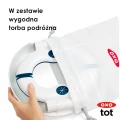 Składany nocnik turystyczny i nakładka na sedes dla dziecka 2w1 Navy OXO tot 014