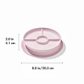 Talerzyk dzielony z silikonową przyssawką blw Blossom OXO tot  008