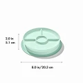 Talerzyk dzielony z silikonową przyssawką blw Opal OXO tot 007