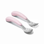 Sztućce metalowe dla dzieci 12 m+ Blossom OXO tot 002