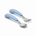 Sztućce metalowe dla dzieci 12 m+ Dusk OXO tot 002