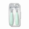 Sztućce metalowe dla dzieci w etui 12m+ Opal OXO tot 001