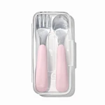 Sztućce metalowe dla dzieci w etui 12m+ Blossom | OXO tot 