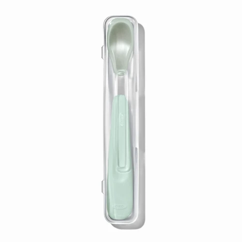 Łyżeczka do karmienia niemowlaka w etui 6m+ Opal OXO tot 001