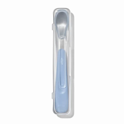 Łyżeczka do karmienia niemowlaka w etui 6m+ Dusk | OXO tot